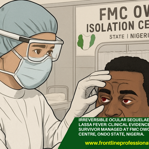 Irreversible ocular sequelae following Lassa fever: clinical evidence from a survivor managed at Fmc Owo isolation Centre, Ondo State, Nigeria